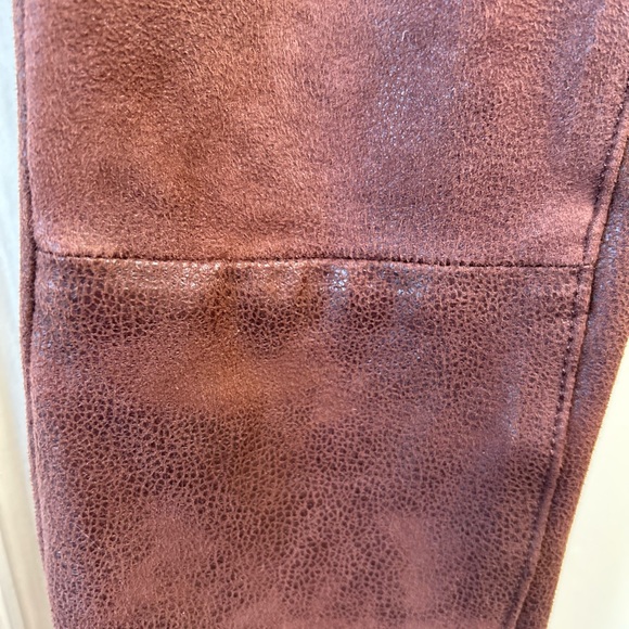 7 for All Mankind Skinny Jeans Faux Suede - Picture 7 of 8